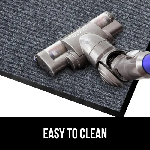 Vista 55 de Gorilla Grip - Tapete afelpado original de goma con perfil bajo, resistente, duradero, impermeable y fácil de limpiar para interior y exterior
