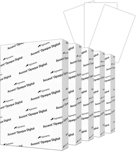 Vista 14 de Accent Opaque - Papel para impresora blanco, papel de copia y texto de 50 libras / Bond de 20 libras de 8.5 x 11 pulgadas, 500 hojas (1 resma)