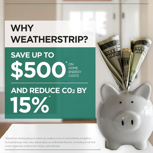 Vista 9 de M-D Building Products 68247 Escobilla de puerta para todas las estaciones, aluminio resistente, ideal para uso residencial y comercial, fácil