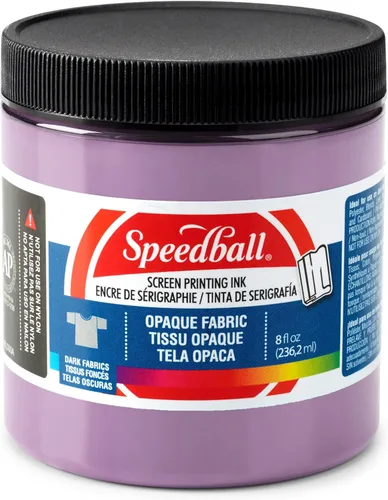 Vista 13 de Speedball 004800 Tinta de serigrafía de tela opaca, 8 fl. oz., Black Pearl