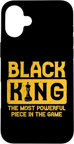 Vista 23 de Black King Chess Black Pride History BHM African Men Gift Case for iPhone 17