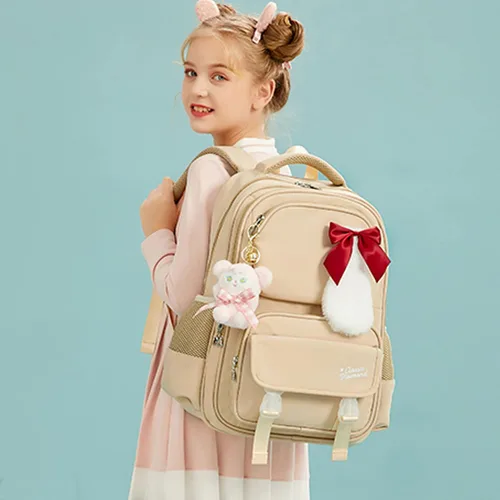 Vista 2 de Mochila para laptop de 15.6 pulgadas, mochila escolar para niños, mochilas primarias, mochilas universitarias para mujeres, niñas, adolescentes