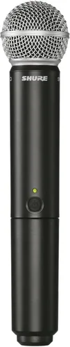 Vista 15 de Sistema de micrófono inalámbrico Shure BLX24/SM58 - Vida de batería de 14 horas, rango de 300 pies, UHF Incluye micrófono vocal de mano SM58