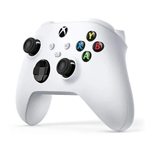Vista 3 de Xbox Core Wireless Gaming Controller Robot White Xbox Series XS, Xbox One, Windows PC, Android, and iOS