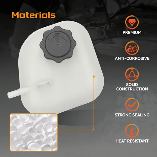 Vista 5 de Tanque de depósito de recuperación de desbordamiento de refrigerante del motor para Mini Cooper S 2002 2003 2004 2005 2006 2007 2008