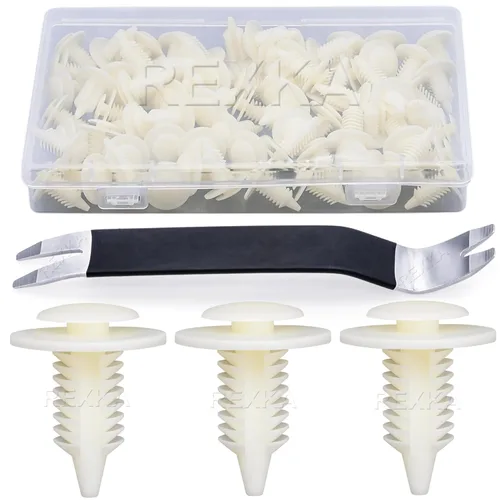 Vista 9 de Rexka Clips de retención para panel de moldura de puerta, 15 Uds. 6503709 para Dodge Ram 1500 2500 3500 Pickup Chrysler