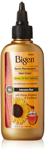Vista 10 de Bigen Tinte semipermanente para el cabello #ar4 Rojo albaricoque 3 onzas (1 unidad), 3 onzas