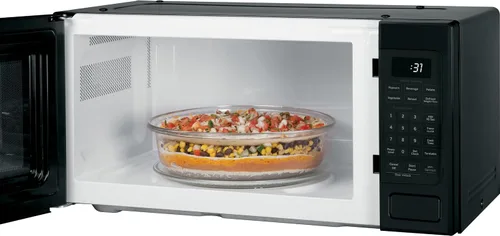 Vista 3 de GE Profile PCHK11S1WBB - Microondas de encimera de 1.1 pies cúbicos, 800 W, sensor de cocina, escaneo para cocinar, habilitado para Wi-Fi, capacidad