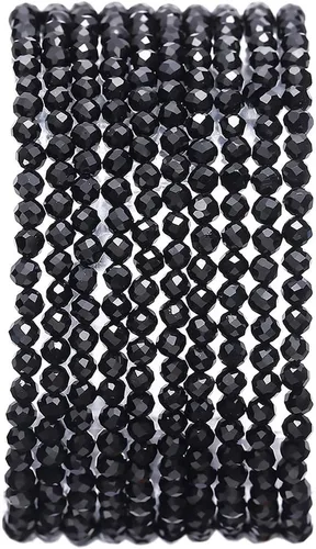 Vista 77 de Cuentas de piedra natural africana de turquesa faceted rondelle 3x4mm semipreciosas sueltas para hacer joyas 38cm