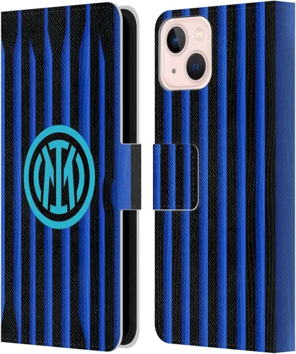 Vista 107 de Head Case Designs Officially Licensed Inter Milan Away 2025/26 Crest Kit Leather Wallet Case Compatible with Apple iPhone 7 Plus/iPhone 8 Plus