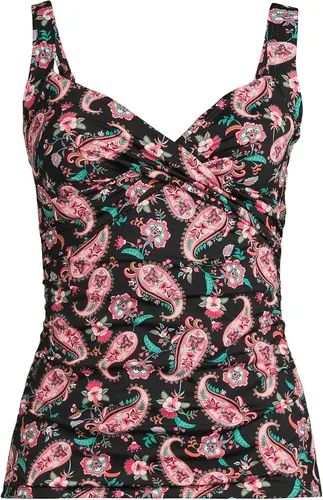 Vista 3 de Lands' End Traje de baño tipo tankini con aros para mujer