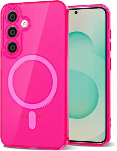 Vista 19 de Svanove Funda para Samsung Galaxy S22 Transparente Compatible con Magsafe Silicone, Funda Magnética Mag Safe Transparente Delgada Bonita, Estética