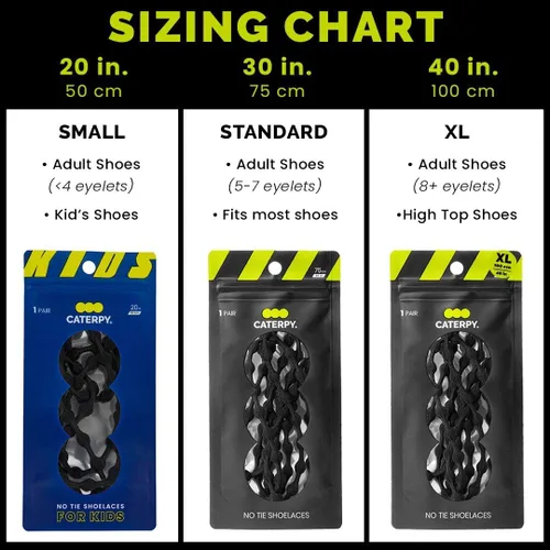 Vista 7 de Caterpy Correr los cordones elásticos definitivos sin ataduras para adultos y niños