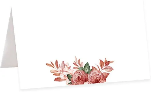 Vista 43 de Andaz Press Tarjetas de mesa de otoño y otoño con hojas de arce para mesas de fiesta de boda, tarjetas de lugar con nombre de asientos, puntuadas