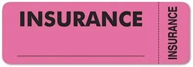 Tabbies - 3 Pack - Medical Labels For Insurance 1 X 3 Fluorescent Pink 250/Roll "Product Category: Labels Indexes & Stamps/Labels & Stickers"