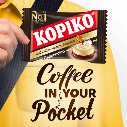 Vista 7 de Kopiko Caramelos de café y capuchino – Caramelo duro de Indonesia con extracto de café real – Un impulso satisfactorio para la energía sobre