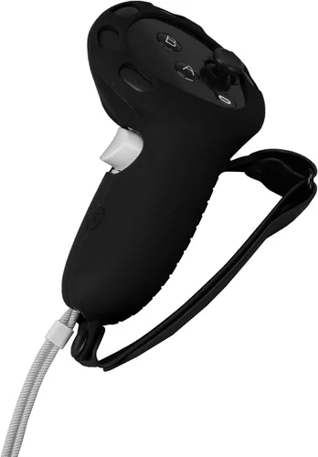 Vista 9 de CBDYWVR Controller Grips for MetaOculus Quest 3,Anti-Throw Grips Cover with Adjustable Knuckle Straps,Handle Protective Sleeve Compatible with Meta