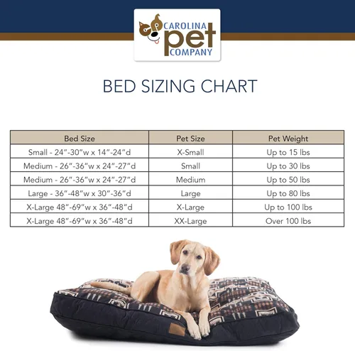 Vista 4 de Cama puff de sherpa blanco para perros de Carolina Pet Company L Natural