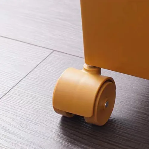 Vista 5 de Mesa auxiliar giratoria de 360° para sofá, gabinete lateral, mini mesa de centro móvil de almacenamiento pequeña para sala de estar, dormitorio