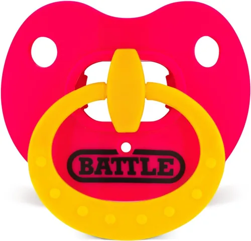 Vista 25 de Battle Sports Binky Oxygen - Protector bucal para fútbol con correa desmontable, máxima transpirabilidad, funciona con aparatos dentales