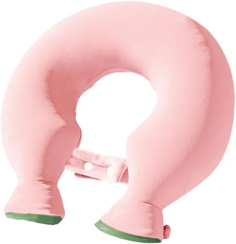 Vista 9 de MiOYOOW U-Shaped Hot Water Bottle, Thickened Soft Removable Neck & Shoulders Heating Bag with Ergonomic Design, Leak-Proof Hot Cold Dual-Use Neck