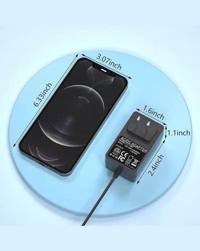 Vista 5 de Cable de alimentación de 12 V para LitterMaid LM680C LM980 P-70016, repuesto para caja de arena para gatos autolimpiante automática autolimpiante