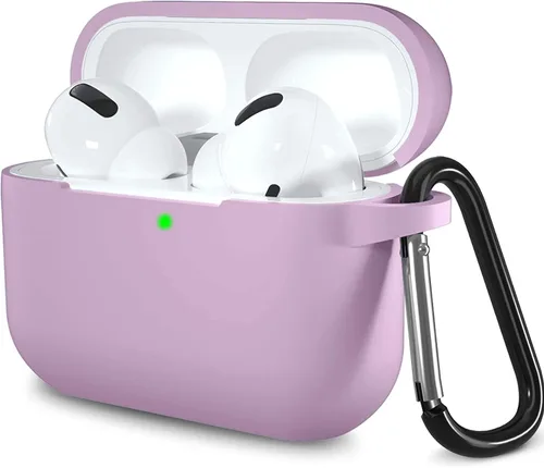 Vista 13 de Lerobo Funda compatible con AirPods Pro, funda protectora de silicona suave diseñada para Apple AirPod Pro 2, funda de carga para mujeres y hombres