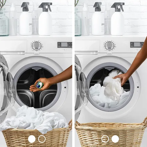 Vista 10 de Tide PODS - Cápsulas de jabón de detergente para ropa, Spring Meadow, 37 unidades (paquete de 3 bolsas), total de 111 unidades, compatible con HE