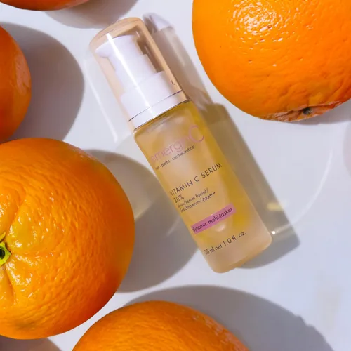 Vista 5 de EmerginC - Suero facial con 20% de vitamina C, esferas microencapsuladas extra fuertes para ayudar a abordar los signos visibles del envejecimiento