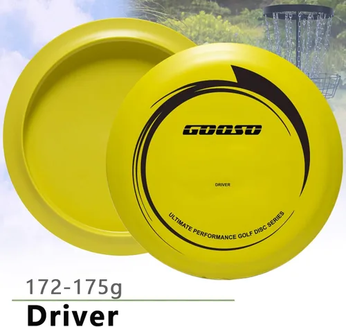 Vista 3 de GOOSO Juego de discos de golf – Discos de conductor, rango medio y putter con bolsa de golf de disco para exteriores y patio trasero, plástico