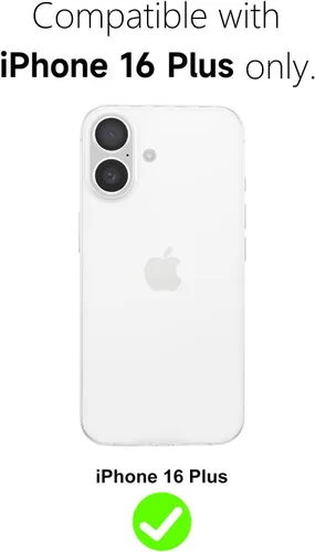Vista 129 de Svanove para iPhone 7 Plus/ 8 Plus, funda de silicona, de goma suave brillante y gel de jey lindo, funda protectora de plástico simple y lisa
