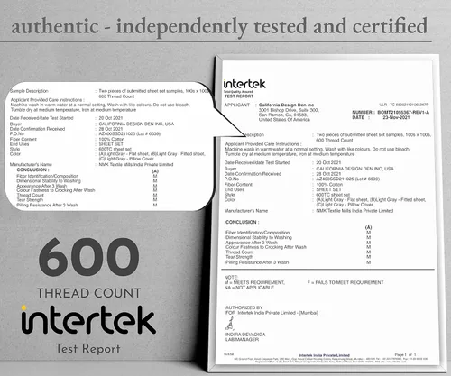Vista 6 de California Design Den Juego de sábanas de lujo de 4 piezas, 100% algodón, sábanas bajeras y encimeras de bolsillo profundo de 600 hilos, ropa