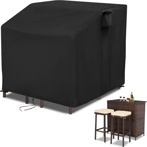 Vista 9 de Funda para Mesa de Trasplante, Cubierta Impermeable para Gabinete de Almacenamiento al Aire Libre Mederla 32"x19"x36", Funda Protectora para Armario