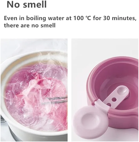 Vista 3 de Inktells Moldes de silicona para paletas de hielo, molde de paletas de hielo de fácil liberación para palitos de paleta, molde redondo reutilizable