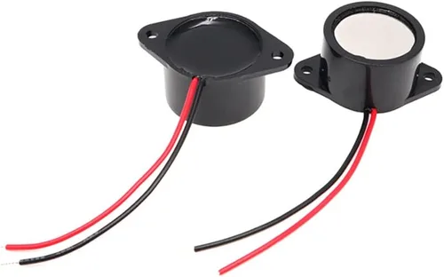 Vista 2 de 2pcs DC 3-24V electrónico impermeable zumbador alarma sonda continuo pitido 1.024 x 0.630 in