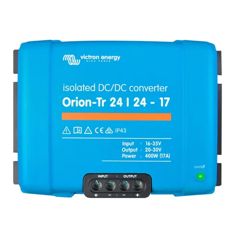 Vista 15 de Victron Energy Orion-Tr Convertidor de CC a CC - 12/12 voltios 9 amperios 110 vatios - Protección IP43 - para sistemas de batería dual - Aislado