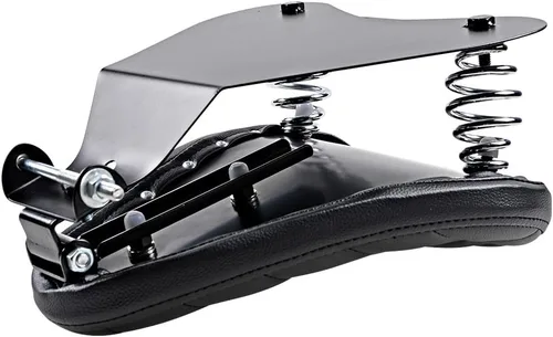 Vista 6 de Corp - Juego de fundas para asiento de conductor individual con patrón de diamante, compatible con Harley Bobber Chopper Custom