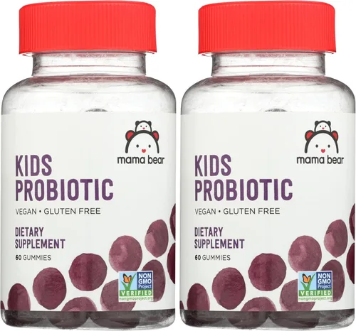Vista 7 de Marca Yaxa – Probiótico vegano Mama Bear Berry, 60 gomitas, 1 mil millones de UFC por gomita