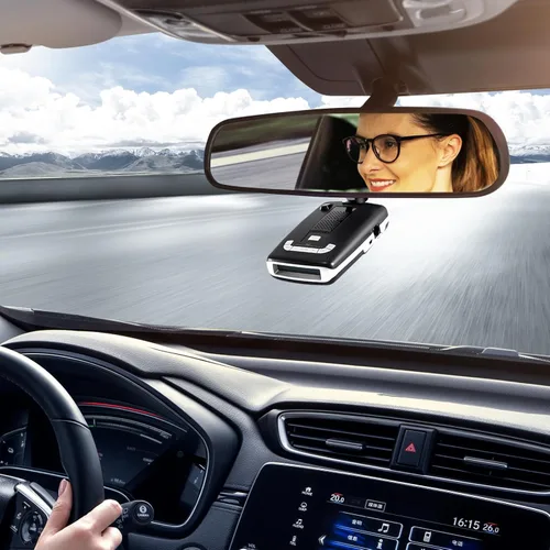 Vista 7 de Soporte para espejo retrovisor de radar, soporte de montaje en radar de espejo retrovisor de automóvil, camión, montaje de varilla de aluminio