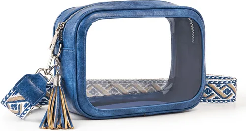Vista 18 de Bolsa transparente para eventos en estadios, bolsa transparente aprobada para estadios, bolsa cruzada para conciertos, deportes, festivales