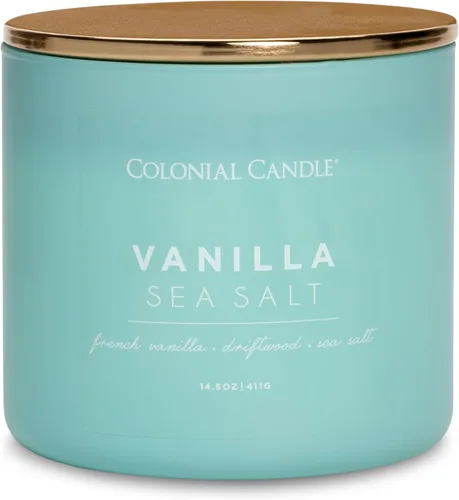 Vista 31 de Colonial Candle Winter Woods - Vela perfumada en frasco, colección Pop of Color, 3 mechas, verde, 14.5 onzas, hasta 60 horas de combustión