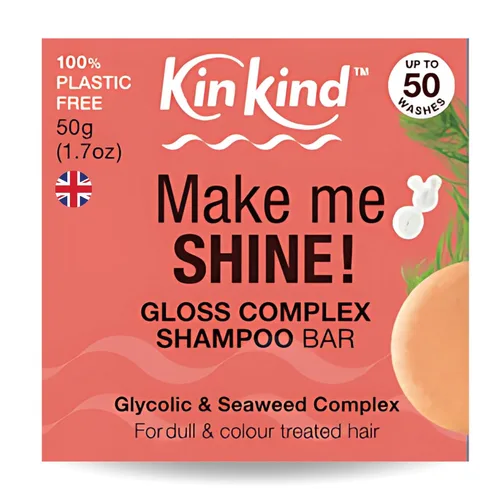 Vista 10 de KinKind CLEANSE me! Barra de champú sólido 2 en 1 y lavado corporal Cabello normal a graso Barra de champú natural, viaje para el cabello