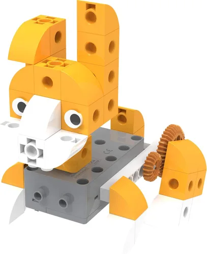 Vista 9 de Thames & Kosmos Fábrica de Robots para Niños: Kit de Experimentos STEM de Robots Raros, Desajustados y Rebeldes Construcción de Modelos Prácticos