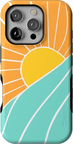 Vista 72 de Casely - Funda protectora para iPhone 16 Pro, diseño All Smiles, sticker de cara sonriente, colección Bold, compatible con MagSafe