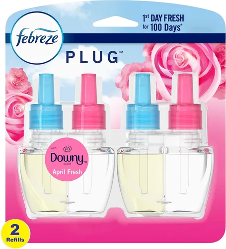Vista 12 de Febreze - Ambientador enchufable, kit de inicio con aceite perfumado que combate los olores, ambientadores para el hogar, baño y cocina, larga