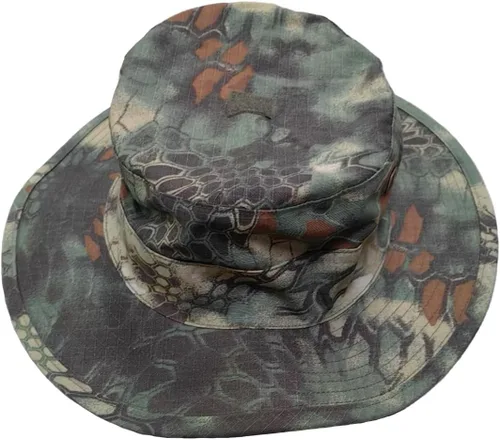 Vista 3 de Sombrero reversible Blaze Boonie - 100% Ripstop - Scouting, táctico, SAR, caza, senderismo, camping, pesca, sombrero de sol