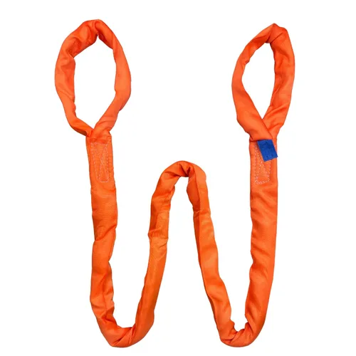 Vista 9 de Eslinga redonda para ojos y ojos, 11000 libras, 13 pies, correa de poliéster sin fin para elevar objetos pesados, eslinga de elevación de poliéster