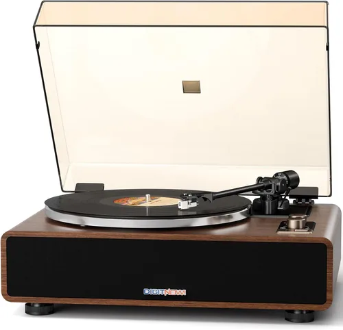 Vista 9 de DIGITNOW Adaptador de 45 RPM, para reproductores de discos de vinilo de 7 pulgadas y tocadiscos técnicos, adaptador de cúpula de aluminio sólido 45
