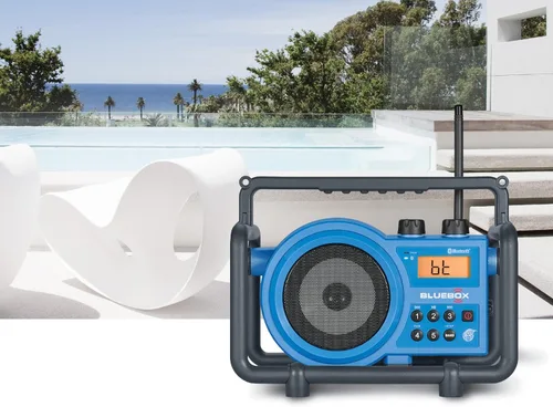 Vista 4 de Sangean Compact Ultra Rugged receptor de radio Azul