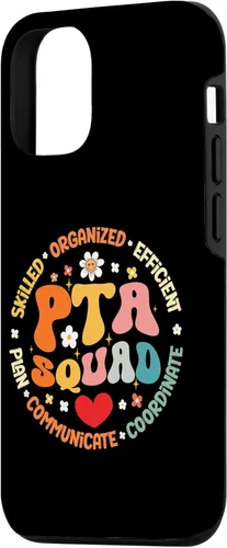 Vista 2 de iPhone 15 Parents Teacher Association Team Supporter PTA Squad Case